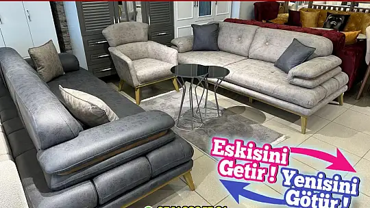 Tutkun mobilya eskileri değiştiriyor