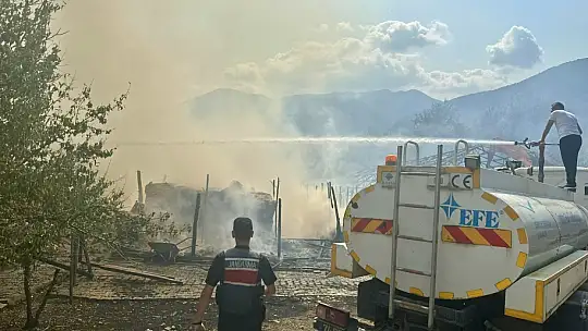 Yangından kahreden haber geldi