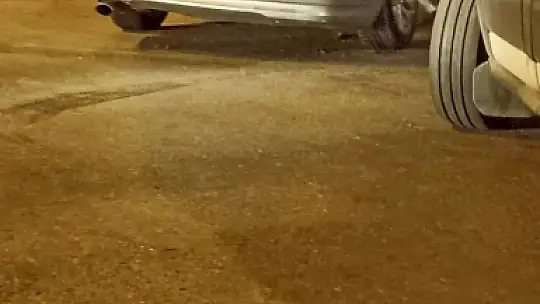 Akçamescit kavşağında kaza