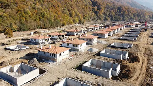 Yeni bir köy kuruluyor