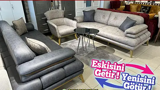 Tutkun mobilya eskileri değiştiriyor