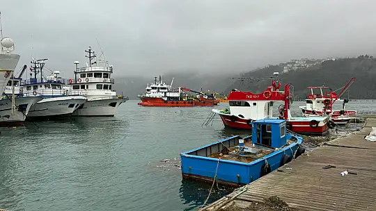 Balıkçı tekneleri limana sığındı