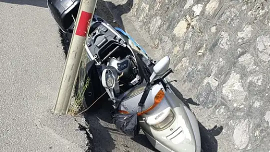 Potbaşında motosiklet kazası