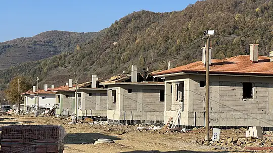 Yeni bir köy kuruluyor