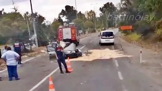 Çaycuma Bartın yolunda feci kaza