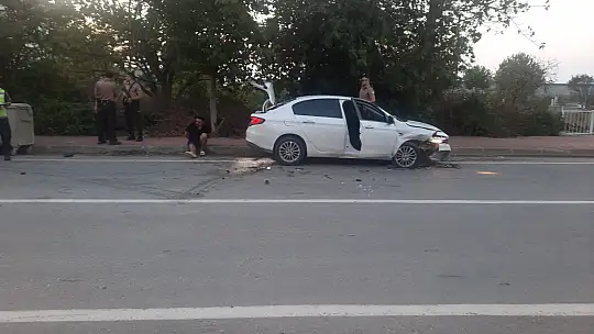 Araçtan pompalı ile ateş açtı