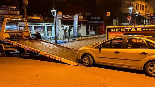 Trafik kontrolünde neler yaşandı!
