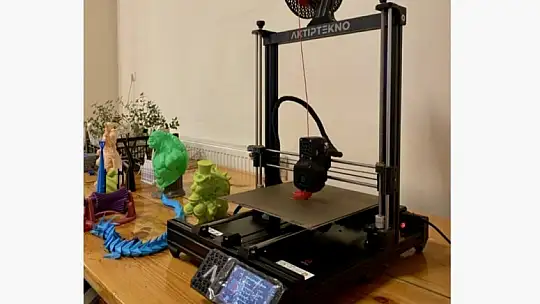 Akmaz'dan projeye 3D Yazıcı desteği!