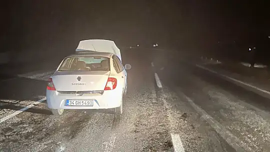 Yabani hayvana çarptı, 3 yaralı