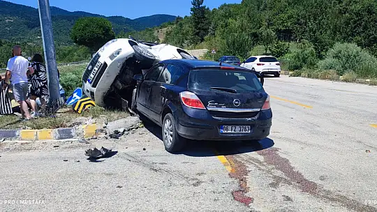 Bartın Karabük yolunda ölümlü kaza