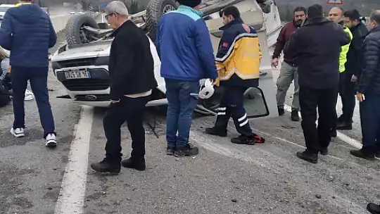 Feci kazada bir kişi hayatını kaybetti