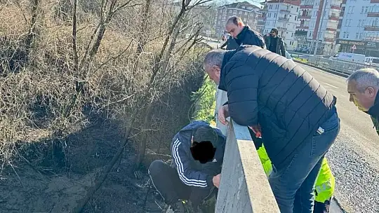 Görenler polisi aradı