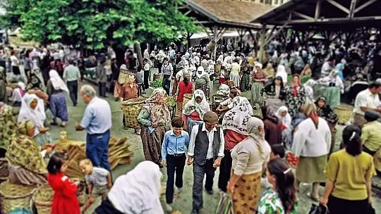 İşte 32 yıl önce Bartın Galla Pazarı