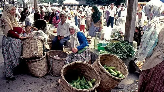 İşte 32 yıl önce Bartın Galla Pazarı