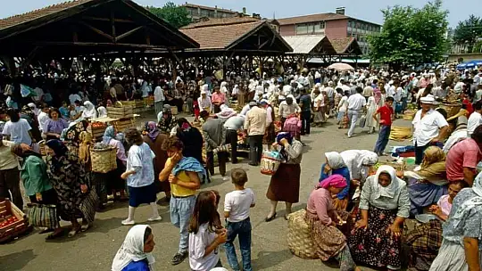 İşte 32 yıl önce Bartın Galla Pazarı