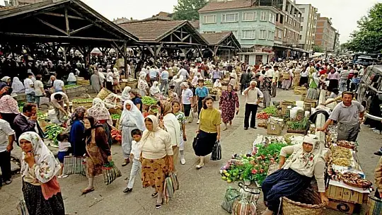 İşte 32 yıl önce Bartın Galla Pazarı