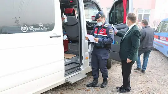 Öğrenci servislerine sıkı denetim
