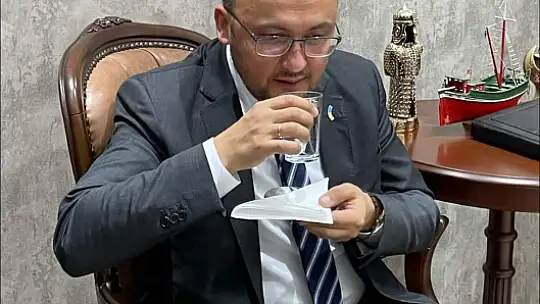 Ukrayna Büyükelçisine anlamlı ikram