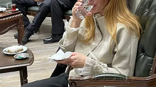 Ukrayna Büyükelçisine anlamlı ikram