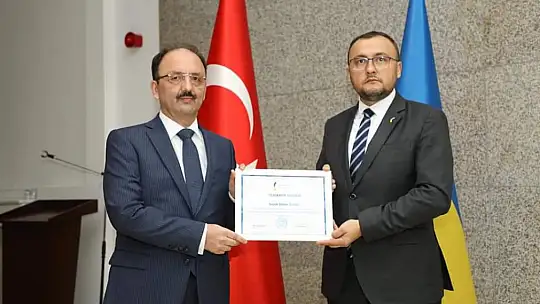 Ukrayna'dan kurtarma ekibine madalya