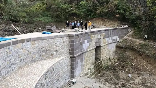 Tarihi Kemerdere köprüsü Restore Edildi