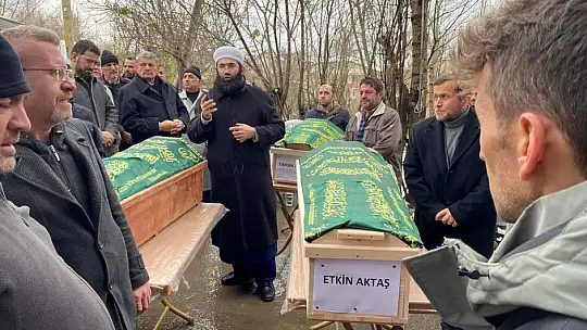 5 kişilik aile toprağa verildi