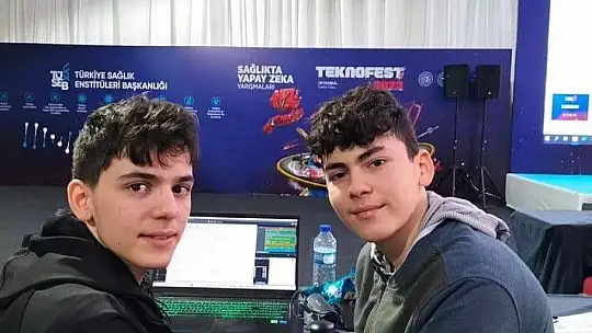 Bartınlı öğrenciler teknofest'te 1. oldu