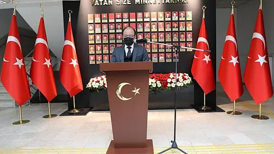 Şehidimizin ailesine övünç madalyası