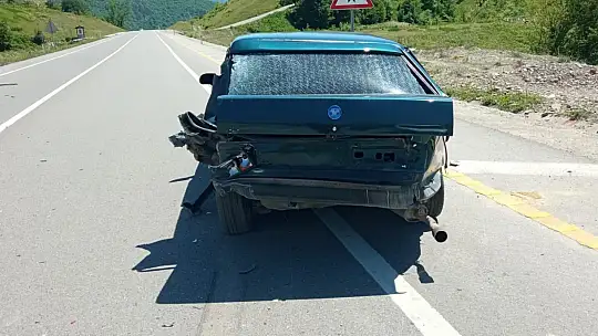 Abdipaşa yolunda zincirleme kaza