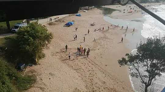 Dalgalar arasında can pazarı