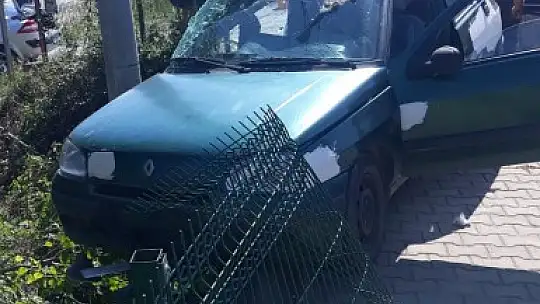 Çaydüzü kavşağında kaza