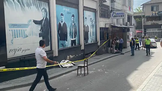 Çarşıda beklenmedik olay