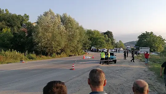 Kozcağız yolunda ölümlü kaza