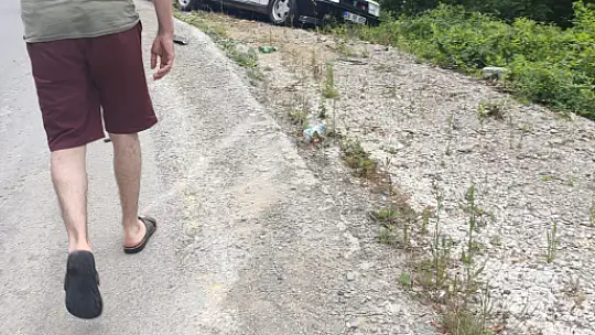 İnkumu tepesinde kaza