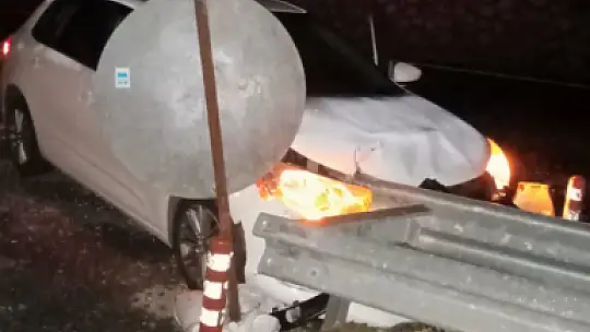 Amasra yolunda kaza