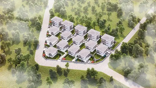 Akmazlar villa projesinin startını verdi
