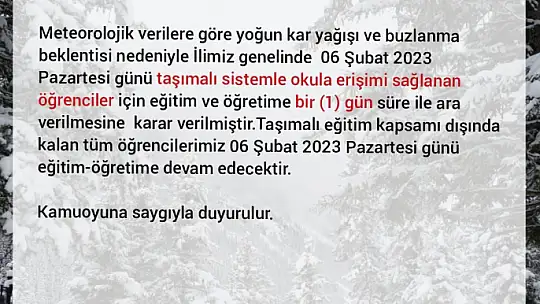 Bartın valiliğinden tatil açıklaması