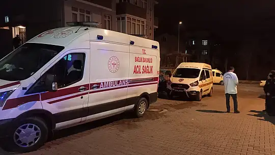 Polisler balkondan içeri girdi