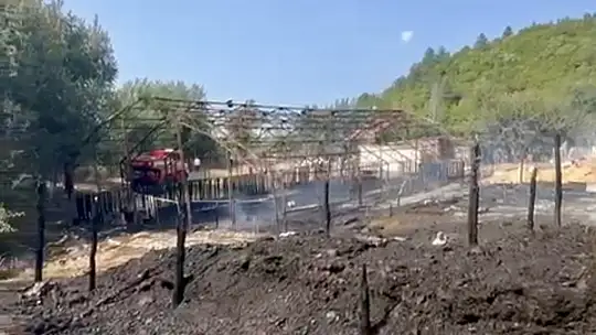 Yangından kahreden haber geldi