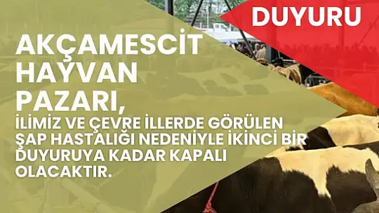 İkinci bir duyuruya kadar kapatıldı