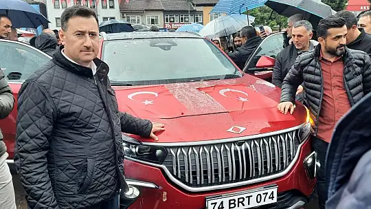 Yerli otomobil TOGG'a Bartın'da yoğun ilgi