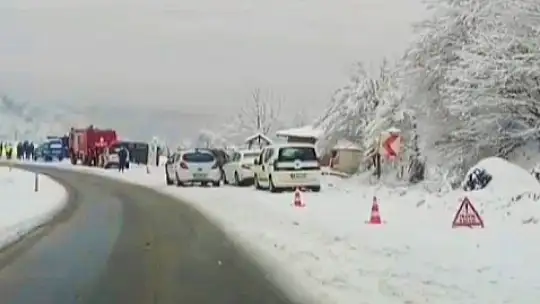 Zonguldak'ta otobüs kazası
