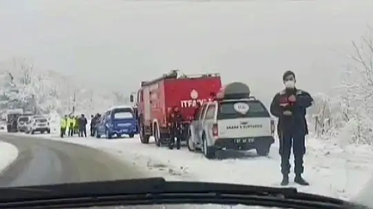 Zonguldak'ta otobüs kazası