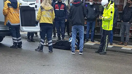 Orduyerinde kaza, araba çarptı