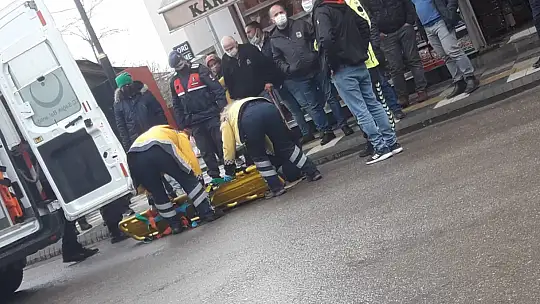 Orduyerinde kaza, araba çarptı