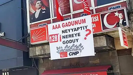 CHP'den Bartın şiveli 128 milyar afişi