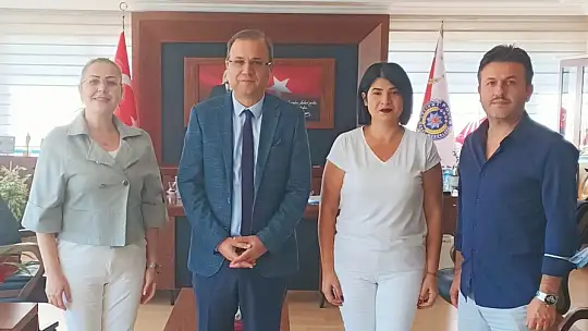 Emniyet müdürü Korkmaz'a ziyaret