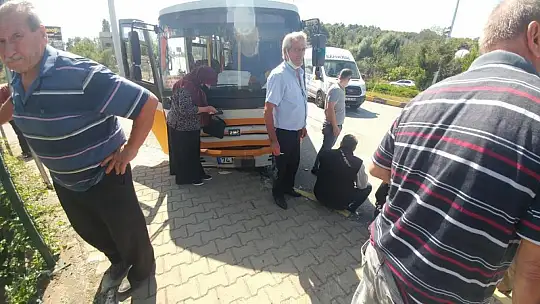 Çaydüzü kavşağında kaza