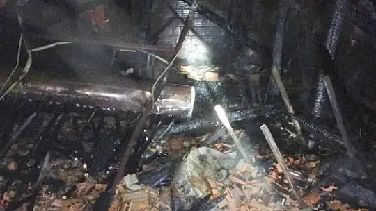 Gece yarısı yangın çıktı