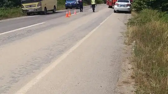 Yoldan çıktı, şarampole girdi